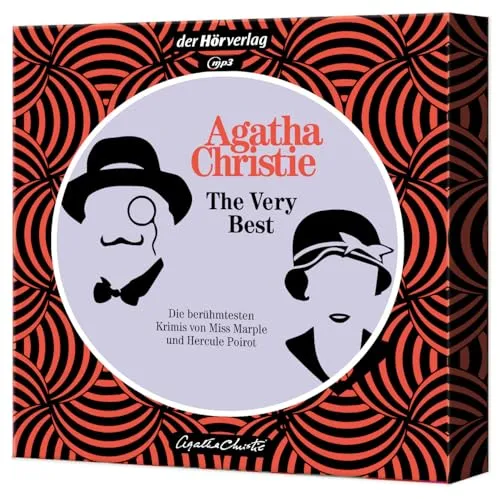 The Very Best: Miss Marple & Hercule Poirot Krimis - Hörbücher mit spannenden Kriminalgeschichten, die die Meisterwerke von Agatha Christie vereinen und für Nervenkitzel sorgen.