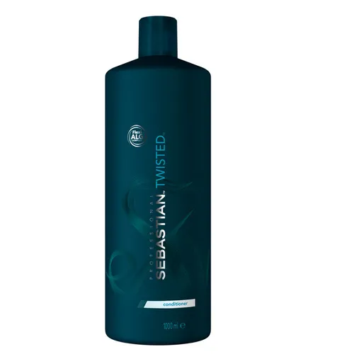 Sebastian Professional Twisted Conditioner 1000 ml - Conditioner für lockiges Haar, wirkt anti-frizz und spendet intensive Feuchtigkeit für elastische und geschmeidige Locken den ganzen Tag.