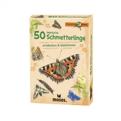 Moses Verlag Expedition Natur - 50 heimische Schmetterlinge 275370