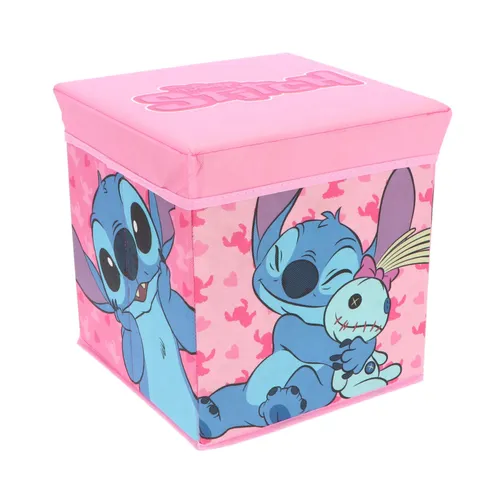 Lilo & Stitch Sitz - Hocker Sitzwürfel Stauraum Aufbewahrungsbox Spielzeugkiste