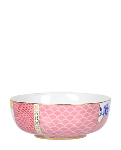Pip Studio - Bowl Royal - 12,5 cm, Porzellan, Fein, Rund, Geblümt, Pink, Dishware Bowl