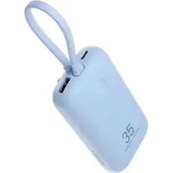 VEGER Powerbank 10000 mAh mit integrierten Kabeln