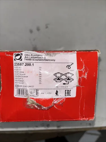 Produktbild Zimmermann Bremsbelagsatz 23587.200.1