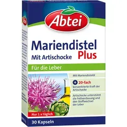 Abtei Mariendistel Plus Kapseln mit Artischocke 30 St