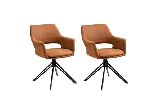 byLIVING Esszimmerstuhl Eleonore 2er Set, drehbar