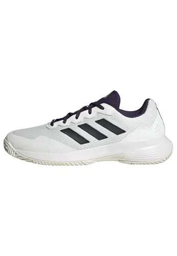 adidas Herren Gamecourt 2.0 Tennis Shoes - Tennisschuhe mit gepolstertem Schaft und EVA-Zwischensohle, ideal für Komfort und Stabilität auf dem Platz. Hergestellt aus mindestens 50 % recycelten Materialien.