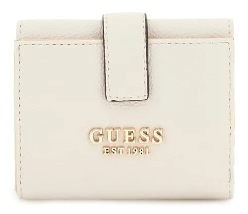 GUESS Laurel II SLG Petite Trifold Wallet Ivory in weiß von GUESS