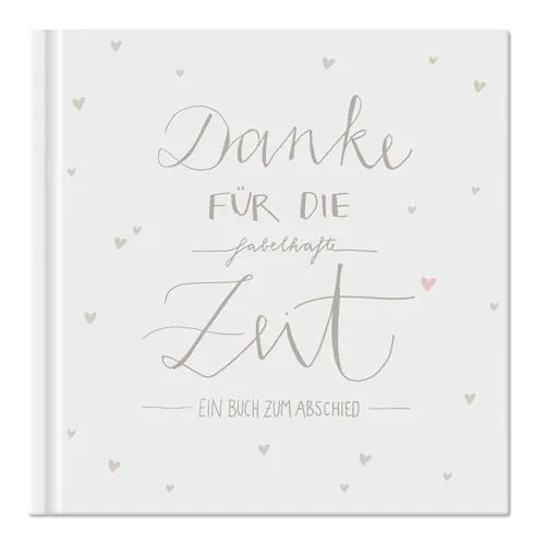 Eine der Guten Verlag Fotoalbum - Abschiedsbuch für unvergessliche Erinnerungen - Kreatives Abschiedsgeschenk für Kollegen und Freunde mit 100 Blanko Seiten aus hochwertigem FSC Papier, klimaneutral produziert und handlich im Format 21x21 cm.