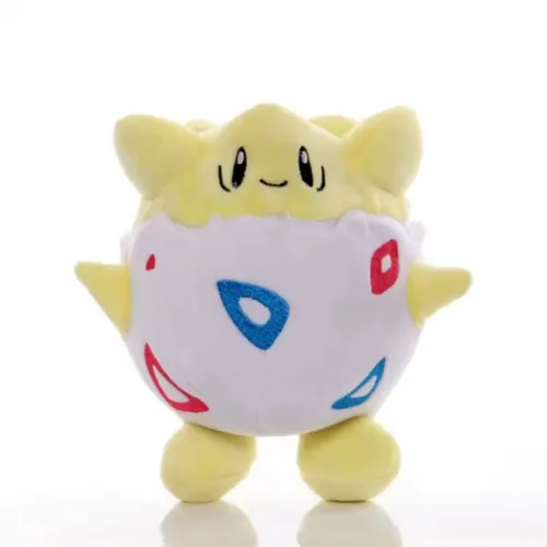 Togepi Plüschtier 18 cm – Pokemon Kuscheltier – Weiches Spielzeug zum Spielen
