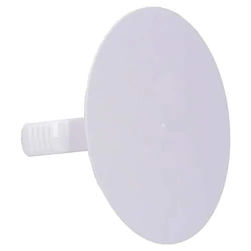 Voxura Federdeckel Ø 72mm für Unterputz-Gerätedosen Schalterdosen Ø 60mm Abdeckung Weiß UP 50 Stück