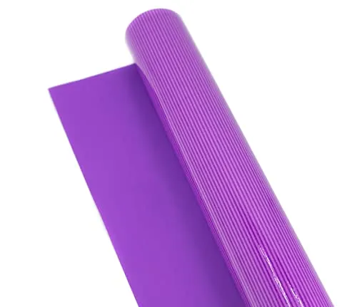 STAR Geschenkpapier gestreift 70cm x 2m Rolle beidseitig glänzend matt Packpapier Bastelpapier lila violett