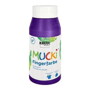 KREUL MUCKI Fingerfarbe violett 750,0 ml, 1 St.