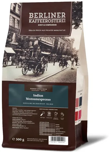 Berliner Kaffeeroesterei DE Indien Monsunespresso 1060955