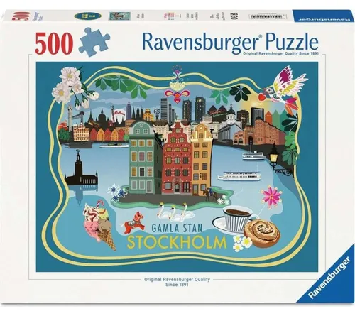 Ravensburger 12002021, 500 Stück(e), Stadt, 12 Jahr(e)