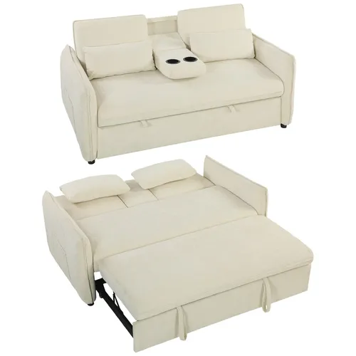 Sofas Beige von HOMCOM