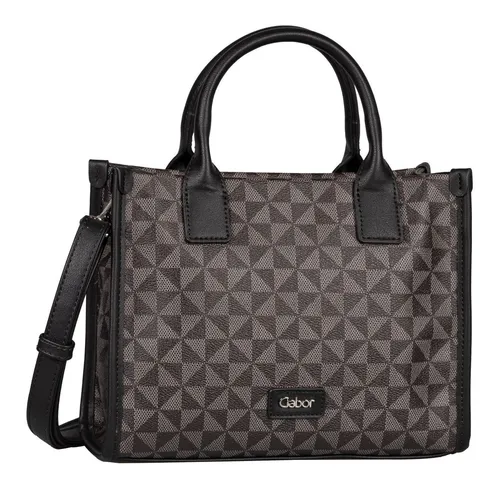 Gabor Barina Damen Shopper Umhängetasche Klein Schwarz in schwarz von Gabor