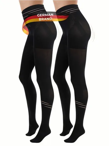 tonest Shaping-Strumpfhose Shape Strumpfhose Damen 80DEN - blickdicht figurformend 80 DEN (Doppelpack 2 St) formt Bauch, Hüften und Po