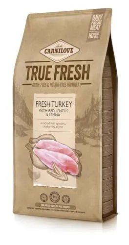 Carnilove True Fresh Truthahn für ausgewachsene Hunde, 1,4 kg