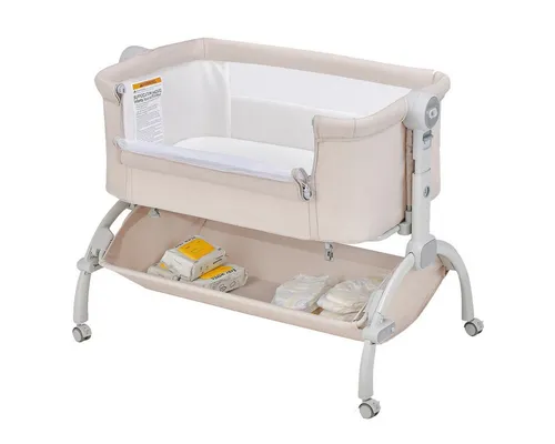 COSTWAY 3 in 1 Beistellbett