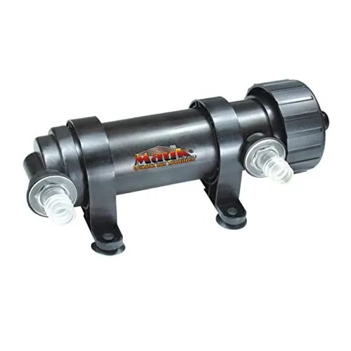 Mauk UVC Lichtfilter Teichklärer - Effektiver Wasserklärer für Teiche bis 6.000 l, entfernt Algen und Bakterien mit nur 7 W Energieverbrauch - ideal für klares Wasser in Ihrem Teich.