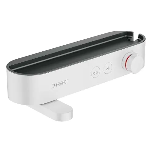 Thermostat ShowerTablet Select 400 Wanne Aufputz DN15 chrom - Armatur mit innovativer Wassersteuerung für entspanntes Duschen. Inklusive CoolContact für sicheres Duschvergnügen und komfortable Nutzung von zwei Verbrauchern.