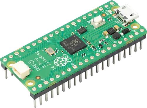 RASP PI PICO H - Raspberry Pi Pico, RP2040, Cortex-M0+, microUSB, Header