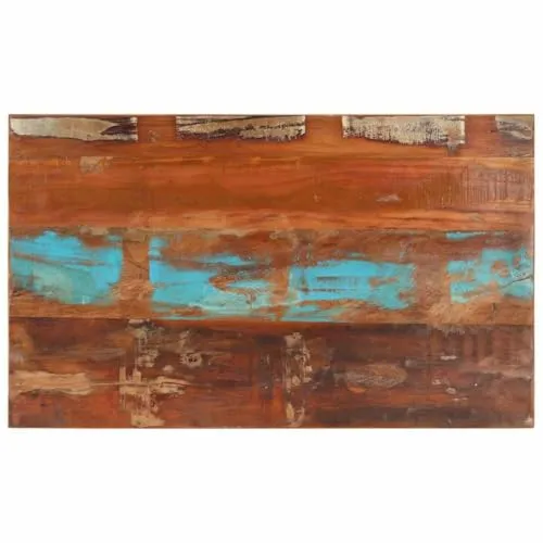 vidaXL Tischplatte Rechteckig 60x100 cm aus Altholz - Zubehör für Möbel – Robuste Tischplatte aus massivem, recyceltem Altholz mit einzigartiger Maserung, ideal für individuelle Möbelgestaltungen.