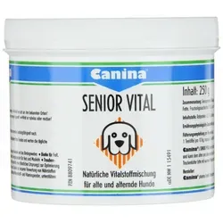 Canina Pharma Senior Vital | 250g für ältere Hunde