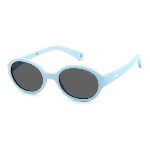 Polaroid Unisex PLD K004/s Sunglasses MVU/M9 Azure - Sportbrillen mit UV-Schutz, ideal für aktive Tage im Freien. Inklusive schützendem Etui für unterwegs.