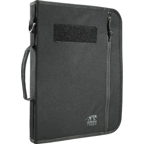 Tasmanian Tiger TT File Server MKII - Organisierte Schreibmappe - Schreibmappen mit optimiertem Design, integrierten Ringordner und Klemmbrett. Ideal für perfekte Organisation von Dokumenten und Schreibutensilien.