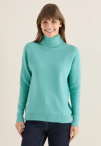 Street One Damen Struktur Rollkragenpullover