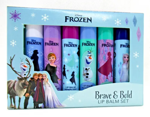 6x Lippenbalsam Disney Frozen Lippenpflege Stifte Lippenstift Kinder Geschenkset