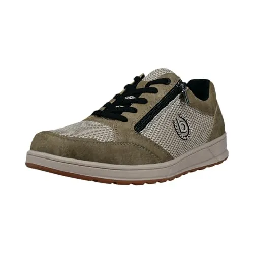 bugatti Herren Sneaker beige Gr. 40 – Sportlich und Bequem - Sportlicher Herrensneaker von bugatti aus hochwertigem Synthetikmaterial. Mit auswechselbarer Decksohle für individuelle Anpassung und griffiger Gummisohle für besten Halt.