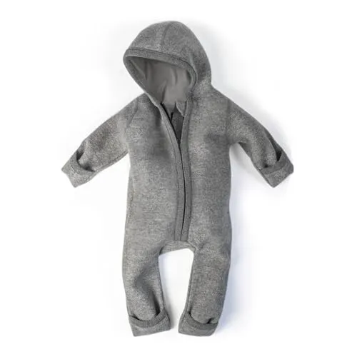 Ehrenkind® WALKOVERALL | Baby Wollwalk-Overall aus Merinowolle - Overalls für Baby-Mädchen, wasser- und schmutzabweisend, bietet natürliche Isolierung und maximale Bewegungsfreiheit für aktive Kleinkinder.