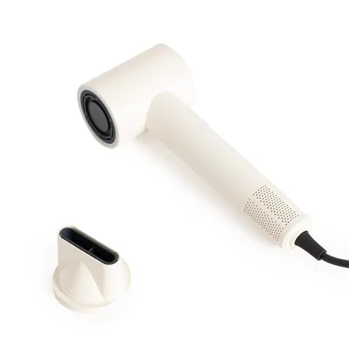 CREATE/ION STYLER/Ionen-Haartrockner Cremeweiß/Frizz-Free-Technologie, 2 Temperaturen, Cool-Funktion, 2 Geschwindigkeiten, Negativ-Ionen-Technologie, 1800W