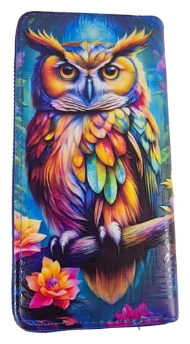 Einkaufszauber Damen Geldbeutel Eule