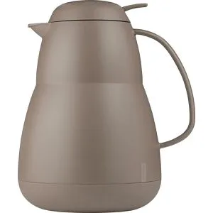 Helios Thermoskanne Zeo 7414-157, 1 Liter, Kunststoff mit Tipverschluss