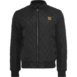 Urban Classics - DIAMOND Nylon Steppjacke schwarz - 5XL - Schwarz - 5XL