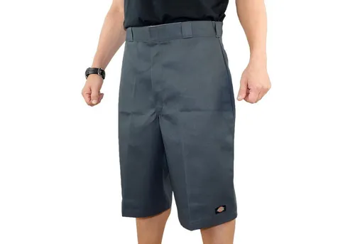 Dickies 13IN MLT PKT Shorts, charcoal grey - Herren-Shorts in klassischem Design, aus strapazierfähigem Mischgewebe, ideal für Freizeit und Alltag, mit 5 praktischen Taschen und loose-fit Passform für optimalen Komfort.