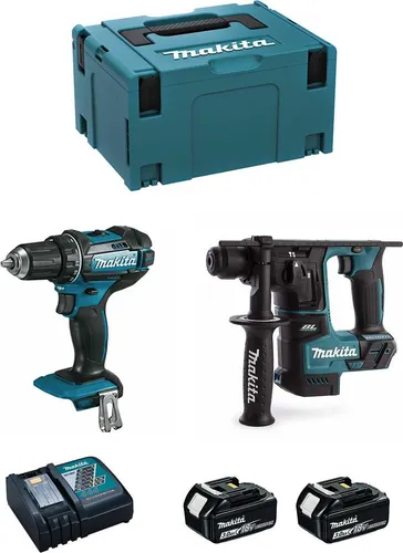 MAKITA Kit MPK18223A (DDF482 + DHR171 + 2 x 3,0 Ah + DC18RC + MAKPAC 3)