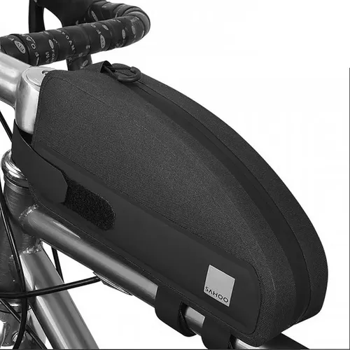SAHOO 122032 Fahrradrahmen Fahrradtasche 1L schwarz