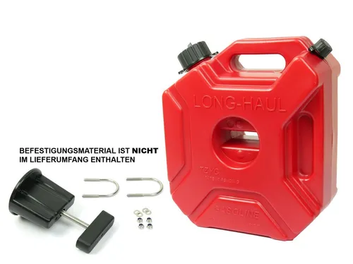 Kanister Benzin 5 Liter Motorrad Reiseenduro Benzinkanister ohne Halterung