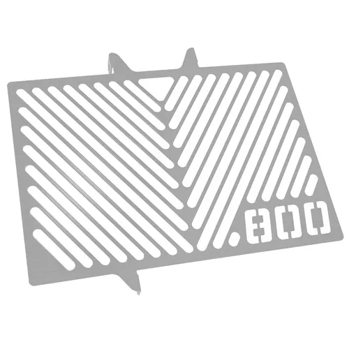 ZIEGER Kühlerabdeckung für Triumph Tiger 800 / XC Kühlerverkleidung Logo silber