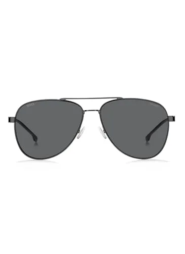 Boss Sonnenbrille Herren Grau - Sportbrillen mit polarisierten Gläsern für 100% UVA & UVB Schutz, ideal für aktive Männer, die Stil und Sicherheit schätzen.