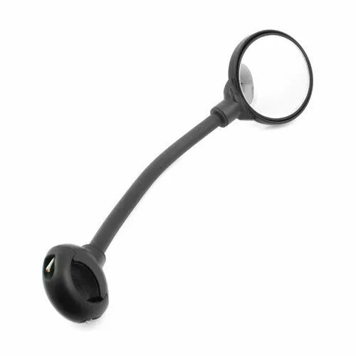 System-S Fahrrad Rückspiegel mit Fischauge fisheye Spiegel 8 cm Durchmesser