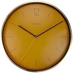 Nextime Wanduhr 3252FM Essential Gold in gold von NeXtime
