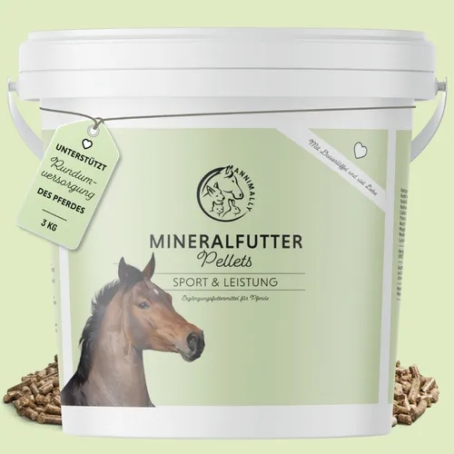 Mineralfutter Sport für Pferde 3 kg - Mineralfutter mit Aminosäuren für Pferde