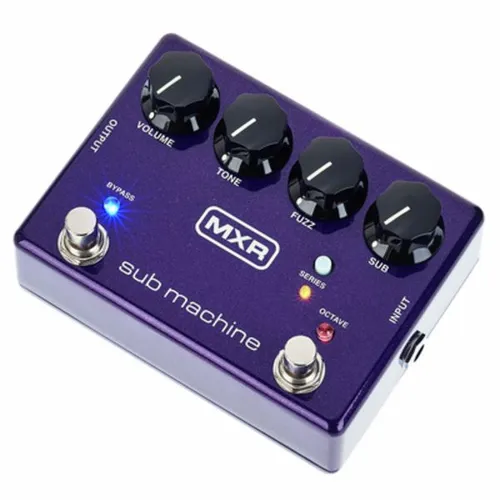 MXR M225 Sub Machine Octave Fuzz - Klassisches Octave-Fuzz Effektgerät für E-Gitarre, ideal für authentische Retro-Rock-Sounds. Mit separatem Oktave-Effekt und flexibler Regelung für individuelle Klanggestaltung.