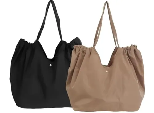 Ardorion Extra Groß Einkaufstasche Faltbare Wiederverwendbare Shopper Tote Bag Strandtasche Reisetasche Aufbewahrungstasche Arbeitstasche Umhängetasche Schultertasche (I)