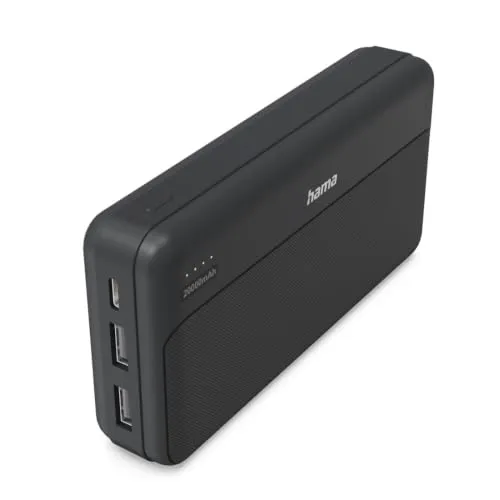 Hama 201774 Pocket 20 Powerbank 20000 mAh USB Typ-C Anthrazit
